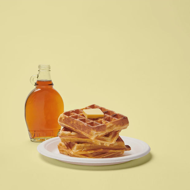 Repurpose 100% Compostable 9” Everyday Plates & Waffles
