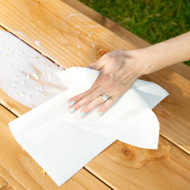 Repurpose Everyday Green Bundle is here to help wipe away indoor and outdoor messes with our Repurpose Premium Bamboo Paper Towels.