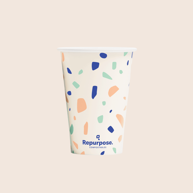 Compostable Hot and Cold Cups (12 oz)