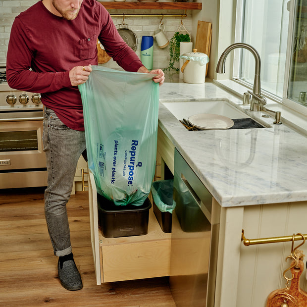 Compostable Tall Kitchen Bag (13 gal)