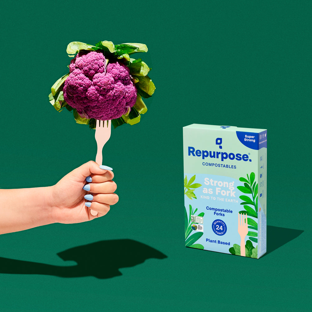 Compostable Forks – Repurpose