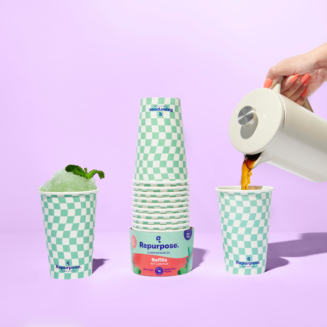 Comparison of Compostable and Plastic Cups