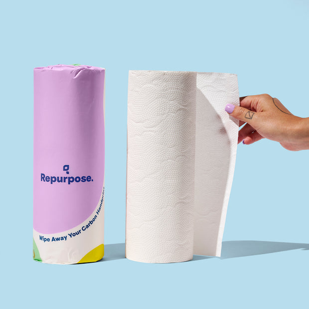Premium Bamboo Paper Towels – 100 Sheets