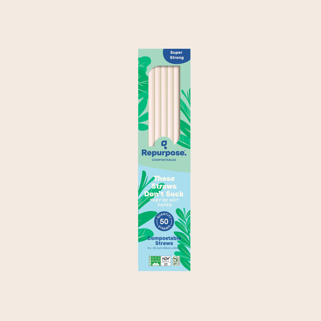 Compostable PHA Straws – Repurpose